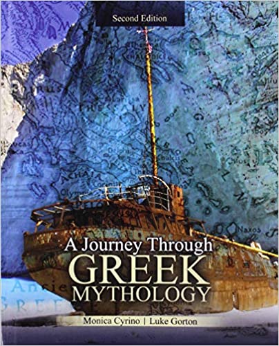 Cover of A Journey Through Greek Mythology 2nd Edition